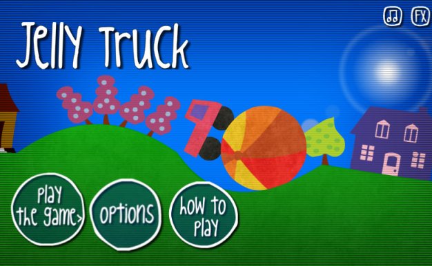 卡通卡车司机 Cartoon truck driver