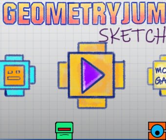 几何冲刺跳跃草图 Geometry Jump Sketchy