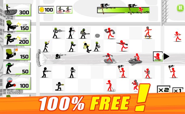 火柴人军队:捍卫者 Stickman Army: The Defenders