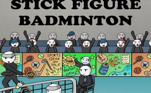 火柴人羽毛球 Stick Badminton